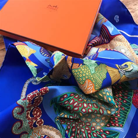 pre owned hermes scarf.